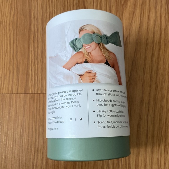 ❤️ Nodpod The Weighted Blanket for Eyes Sage NWT - Picture 3 of 14